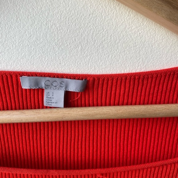 COS ribbed midi dress - Picture 3 of 8